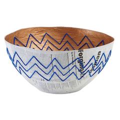 Bronze Zig Zag Bowl - Swaziland