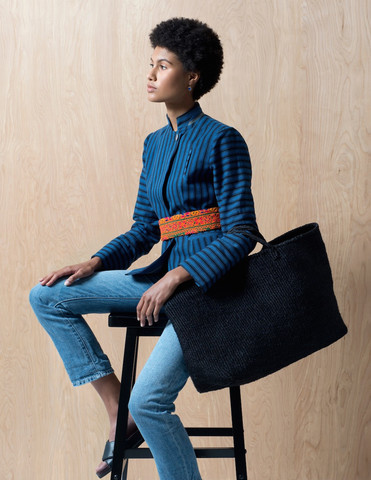 Black Sisal Bag - Kenya