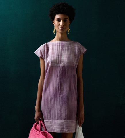 Pink Cotton Tunic - Afghanistan