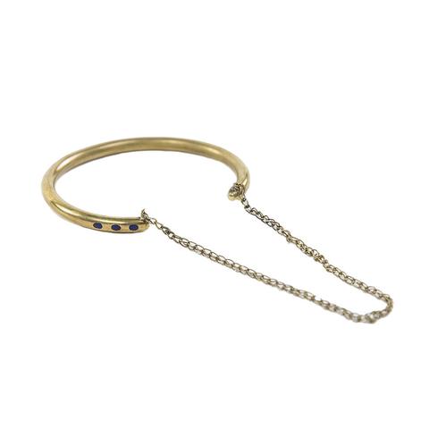 Bronze & Lapis Bracelet - Afghanistan