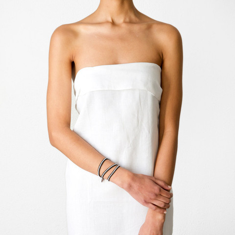 Leather Buckle Wrap Bracelet - Tanzania