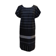 Black Silk Tunic - Afghanistan