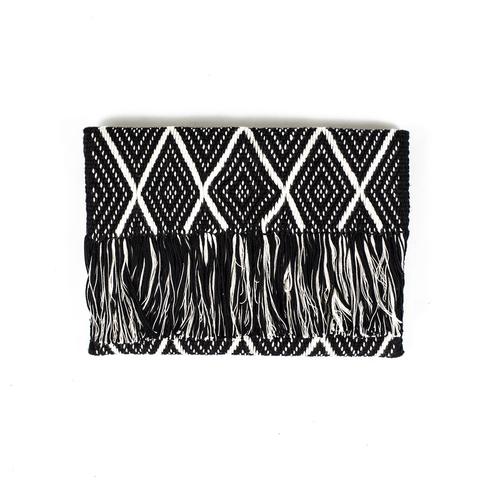 Black & White Diamond Clutch - Peru