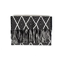 Black & White Diamond Clutch - Peru
