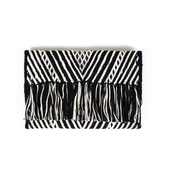 Black & White Arrow Clutch - Peru