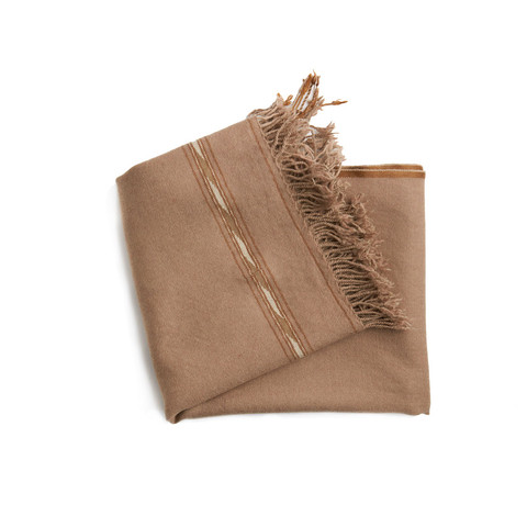 Bark Coloured Throw - Pakistan