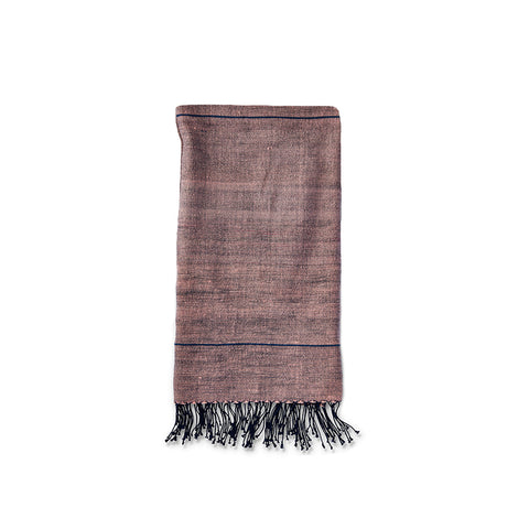 Light Pink + Grey Stripe Hand Towel - Ethiopia