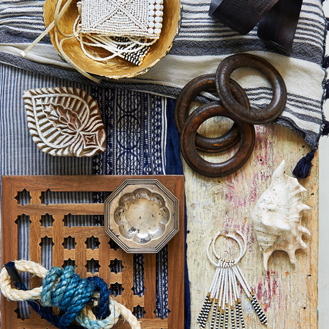 Walnut Kabul Jali Trivet - Afghanistan