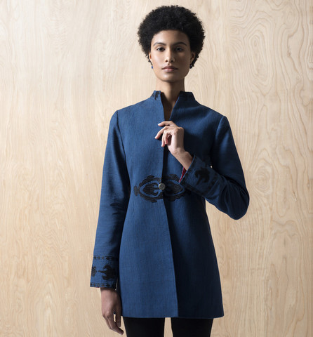 3/4 Length Blue Jacket - Afghanistan