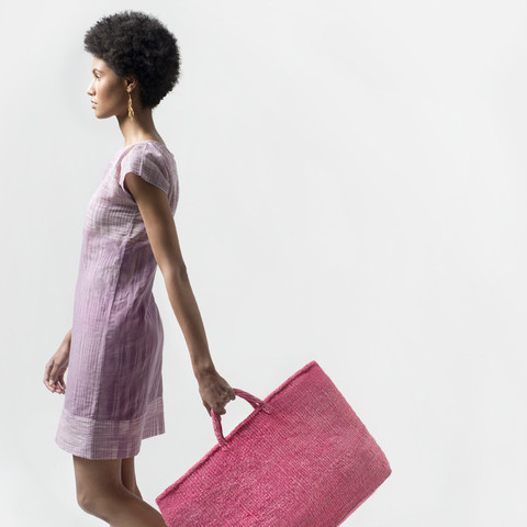 Pink Cotton Tunic - Afghanistan