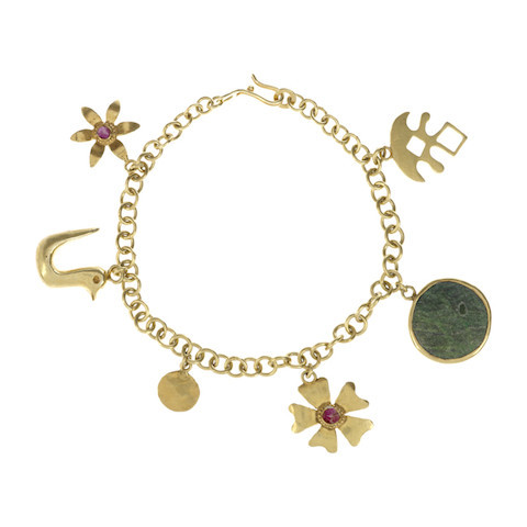 Multi-Charm and Kuchi Bird Bracelet - Afghanistan