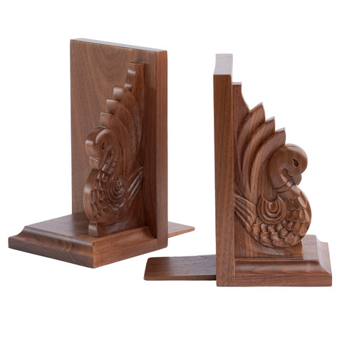 Set of Peacock Bookends - Afghanistan