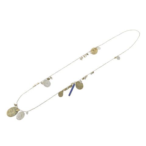 Bronze & Lapis Charm Necklace - Afghanistan