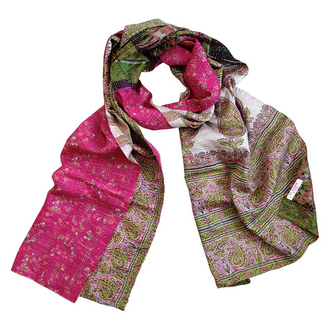 Sage & Petal Kantha Scarf - India