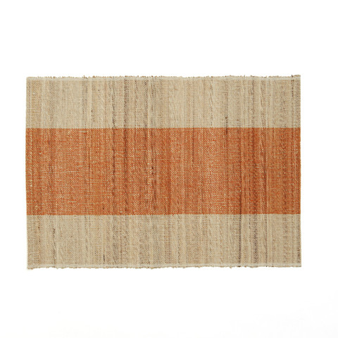 Tangerine Banana Fiber Placemats (set of 2) - India