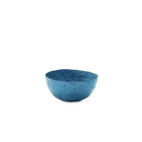 Mini Solid Blue Pulp Bowl - Swaziland