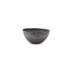 Mini Orange Stitched Charcoal Pulp Bowl - Swaziland