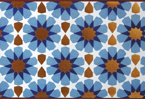 Geometric Patterned Notecards - Afghanistan