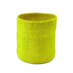 Medium Fluorescent Yellow Basket - Kenya