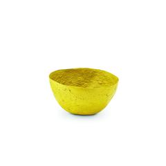 Medium Solid Yellow Pulp Bowl - Swaziland