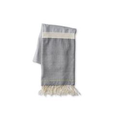 Light Blue/Grey Cotton Beach Towel - Ethiopia