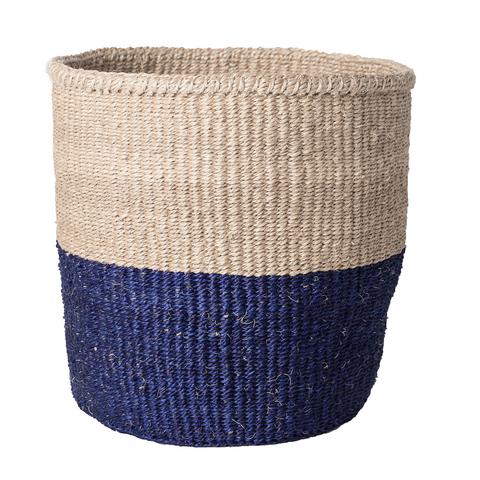 Navy Colour Block Basket
