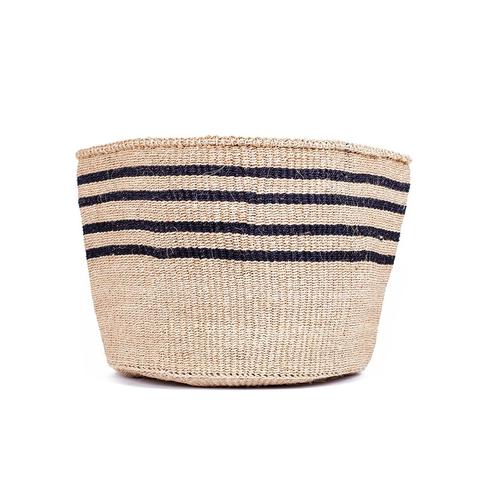 African black striped basket