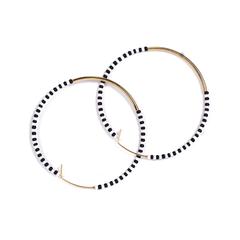 Zebra Gold Earrings - Tanzania