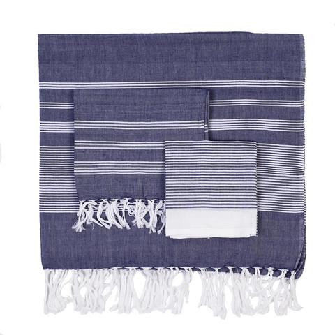 handmade Indian cotton towel set