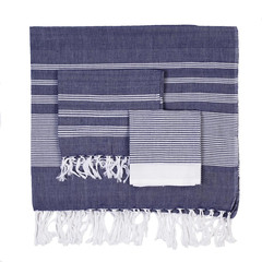 handmade Indian cotton towel set