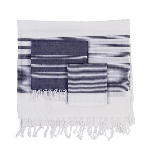 Handmade Indian cotton towel set