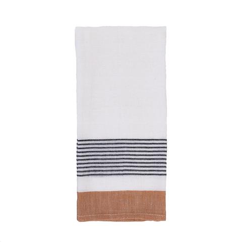 Handmade Indian brown cotton hand towel