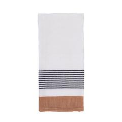 Handmade Indian brown cotton hand towel