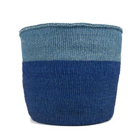 Blue Colour Block Basket