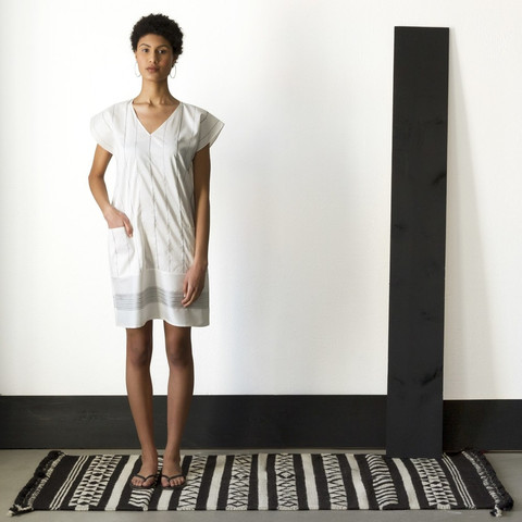 White Silk Tunic - Afghanistan