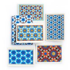 Geometric Patterned Notecards - Afghanistan