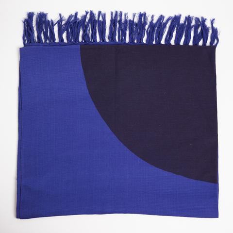 Blue Circle Towel - India
