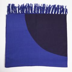Blue Circle Towel - India