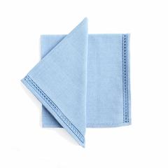 Light Blue Cotton Napkin - Barefoot Sri Lanka