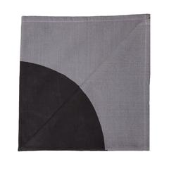 Grey Circle Napkin (set of two) - India