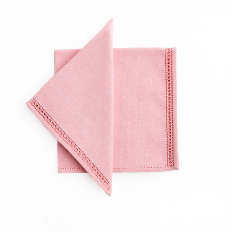 Pink Cotton Napkin - Barefoot Sri Lanka
