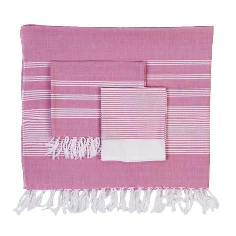 Handmade Indian cotton towel set