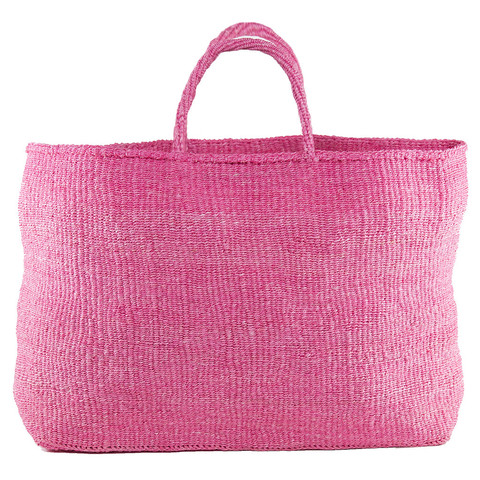 Pink Sisal Bag - Kenya