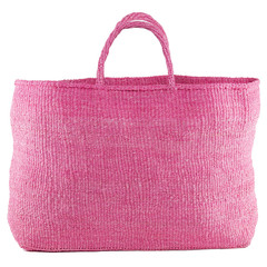 Pink Sisal Bag - Kenya