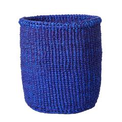 Solid blue basket - Small
