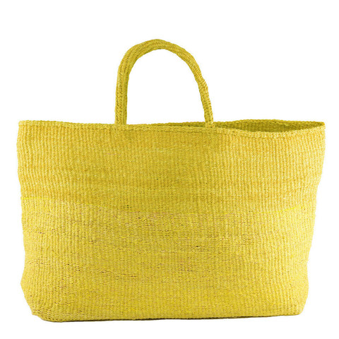 Yellow Sisal Bag - Kenya