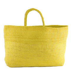 Yellow Sisal Bag - Kenya