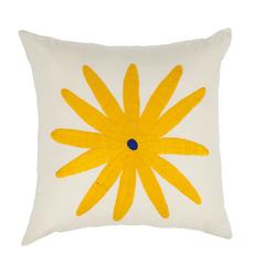 Yellow Flower Pillow Sham - Mexico