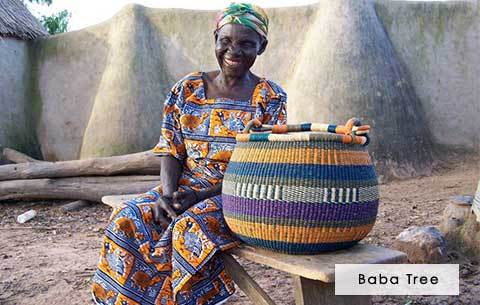 Baba Tree - Market Baskets from Ghana