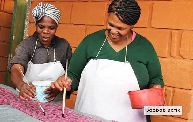 Baobab Batik - fair trade batik textiles from Swaziland